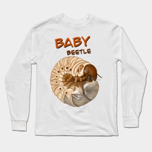 Baby Rhinoceros Beetle Long Sleeve T-Shirt